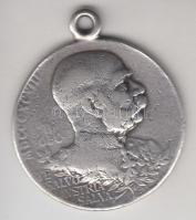 Ausztria 1898. Ag emlékérem Ferenc József 50 éves uralkodása alkalmából (8.15g/25mm) szihn.:SA T:III...