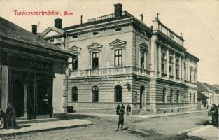 Turócszentmárton, dome, cafe, shop of Gasparik (EB)