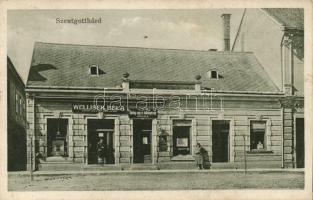 Szentgotthárd, Wellisch Béla könyvkereskedése, Dohányáruda (fa)