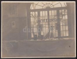 1930 Naumburg Esperanto kongresszus fotó 11x9 cm