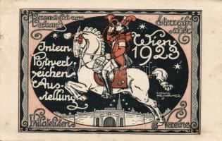 1923 Internationale Postwertzeichen Austtellung, Wien / Philatelic Expo s: Ludwig Hesshaimer (EB)