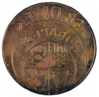 ~1975. "68. OMÉK (Országos Mezőgazdasági és Élelmiszeripari Kiálltás) Budapest" emlékplake...