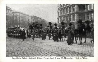 The funeral of Franz Joseph, Vienna