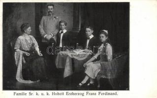 Franz Ferdinand, Sophie and their family