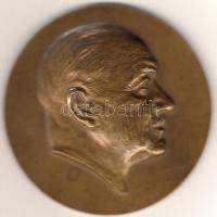 cca 1950-es évek "Lehár" nagyalakú Br plakett. Szign:Gerhart T:2