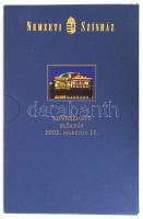 Kávási Klára (szerk.):Nemzeti Színház színházavató előadás 2002. március 15. - Madách Imre: Az ember tragédiája a Nemzeti Színházban (1883-2002). Bp., 2002. Dísztokban