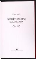 Nemzeti színház emlékkönyv. Bp., 2002. Korona. Aranyozott bársonykötésben, szép állapotban