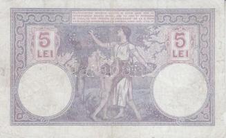 Románia 1920. 5L (2x) T:III
Romania 1920. 5 Lei (2x) C:F