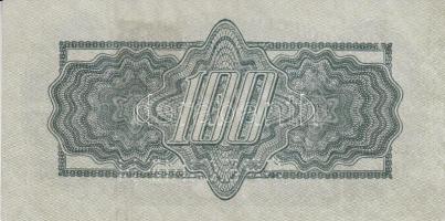 Csehszlovákia 1944. 100K "SPECIMEN" perforációval, bélyegzett T:III
Czechoslovakia 1944. 1...