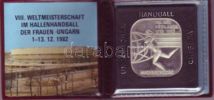 1982. "Női kézilabda VB" Ag 25g T:PP RR!! Csak 1000db! Dísztokban, tanúsítvánnyal!