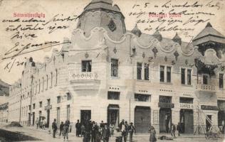 Sátoraljaújhely, Pénzügyi Palota, Lukács és Kornstein kereskedései