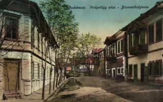 Budakeszi Virágvölgy utca, szövetkezet (small tear)