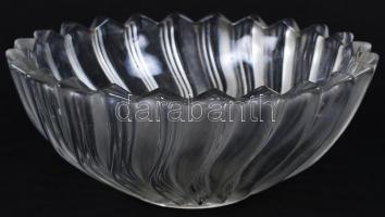 3 db kínáló tál, egyiken apró csorba, d:23-33 cm