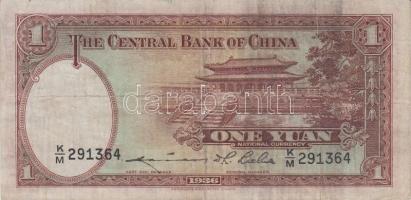 Kína 1936. 1Y + 5Y + 1945. 500Y T:III
China 1936. 1 Yuan + 5 Yuan + 1945. 500 Yuan C:F