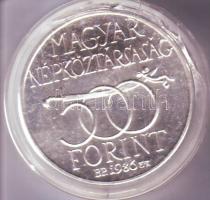 1986. "Budavár visszafoglalása" 500Ft Ag T:BU