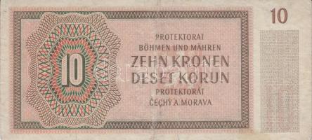 Német 3. Birodalom / Cseh-Morva Protektorátus 1940. 5K + 1942. 10K + 1944. 20K T:III 
German Third R...