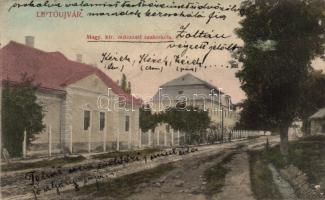 Liptóújvár, erdészeti szakiskola / forestry school (Rb)