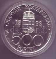 1993. "Integráció az Európai Közösségbe" 500Ft Ag T:BU