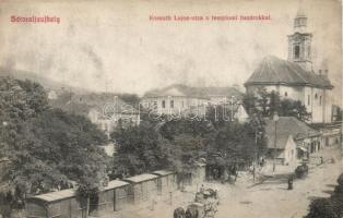 Sátoraljaújhely Kossuth utca, templomi bazár (fl)