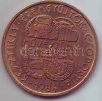 1984. "Keszthelyi éremgyűjtők-Képíró Zoltán" Br T:2