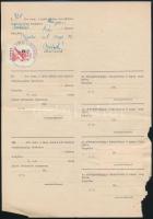 10 db marhalevél az 1950-es évekből