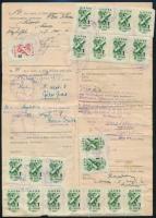 10 db marhalevél az 1950-es évekből