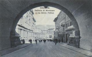 Trieste, Galleria di Montuzza, via Silvio Pellico