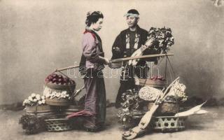 Japanese folklore, fruit and vegetable transport