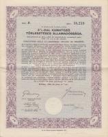 Budapest 1942. "A Magyar Királyság 3%-kal kamatozó törlesztéses államadóssági kötvénye" 25...