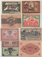 Német Birodalom / Weimari köztársaság 1914-1924. 46db klf pfennig, márka szükségpénz T:I,I-,(III kev...