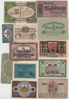 Német Birodalom / Weimari köztársaság 1914-1924. 46db klf pfennig, márka szükségpénz T:I,I-,(III kev...