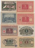 Német Birodalom / Weimari köztársaság 1914-1924. 46db klf pfennig, márka szükségpénz T:I,I-,(III kev...