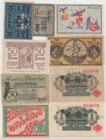 Német Birodalom / Weimari köztársaság 1914-1924. 46db klf pfennig, márka szükségpénz T:I,I-,(III kev...