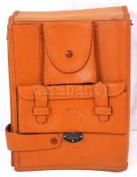 Bőr katonai térképtáska / map bag