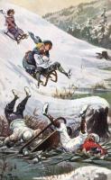Sledging, humour, s: Arthur Thiele (fl)
