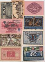 Német Birodalom / Weimari köztársaság 1914-1924. 46db klf pfennig, márka szükségpénz T:I,I-,(III kev...