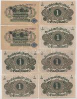 Német Birodalom / Weimari köztársaság 1914-1924. 46db klf pfennig, márka szükségpénz T:I,I-,(III kev...