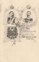 Wilhelm II, Victor Emanuel III, Art Nouveau