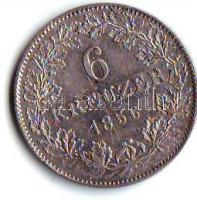 Német államok/ Frankfurt város 1856. 6Kr Ag (Billon) T:1!