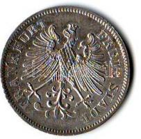 Német államok/ Frankfurt város 1856. 6Kr Ag (Billon) T:1!