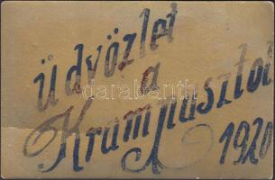 Krampus greeting card (fa)