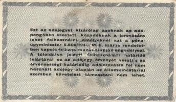 1946. 10.000AP - 1.000.000AP 11db adópengő változatokkal T:vegyes