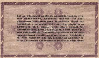 1946. 10.000AP - 1.000.000AP 11db adópengő változatokkal T:vegyes