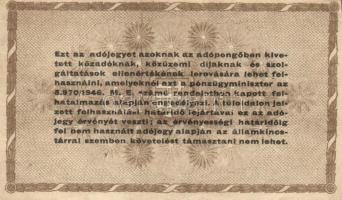 1946. 10.000AP - 1.000.000AP 11db adópengő változatokkal T:vegyes