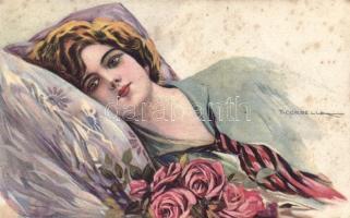 Italian art postcard s: T. Corbella (fl)