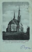 Budapest II. Máriaremete, templom (kis szakadás / small tear)