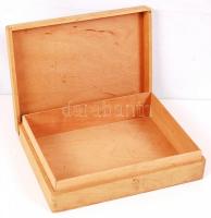 Stollwerck fa doboz, 18×14 cm