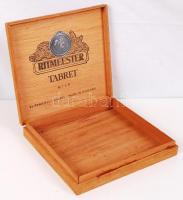 Ritmeester  fa szivardoboz, 15×16 cm