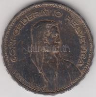 Svájc 1932B 5Fr Ag T:2-
Switzerland 1932B 5 Francs Ag C:VF