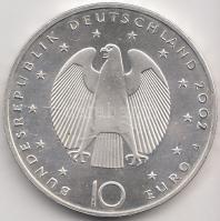 Németország 2002F 10E Ag Euro bevezetése T:1 Germany 2002F 10 Euro Ag Introduction of the Euro C:UNC